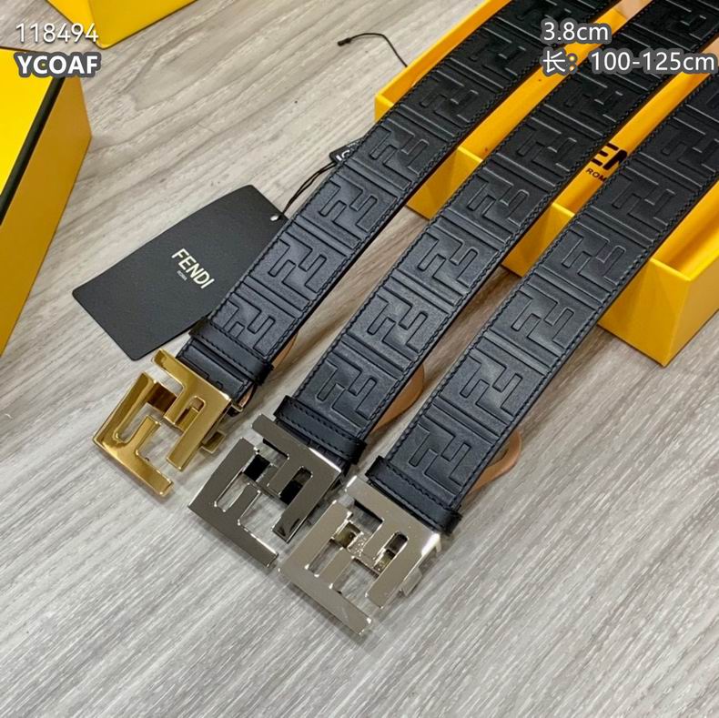 Fendi belt 38mmX100-125cm 8L02